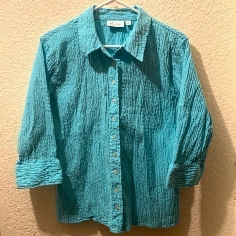 Denim & Company button down top